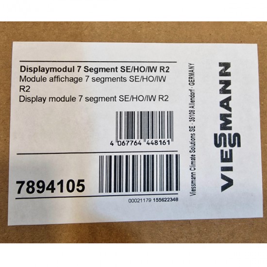 Modul display 7 Segment SE/HO/IW R2 | Viessmann 7894105